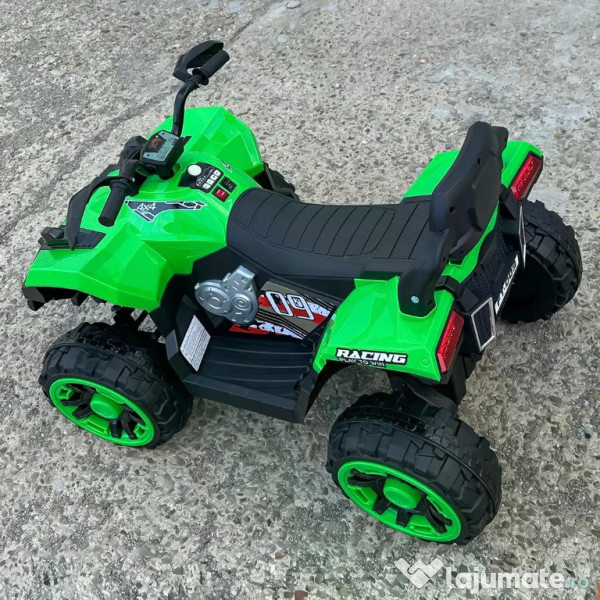 ATV electric pt. 2 copii 4x4 Kinderauto SuperOffroad V2, 4x45W Green