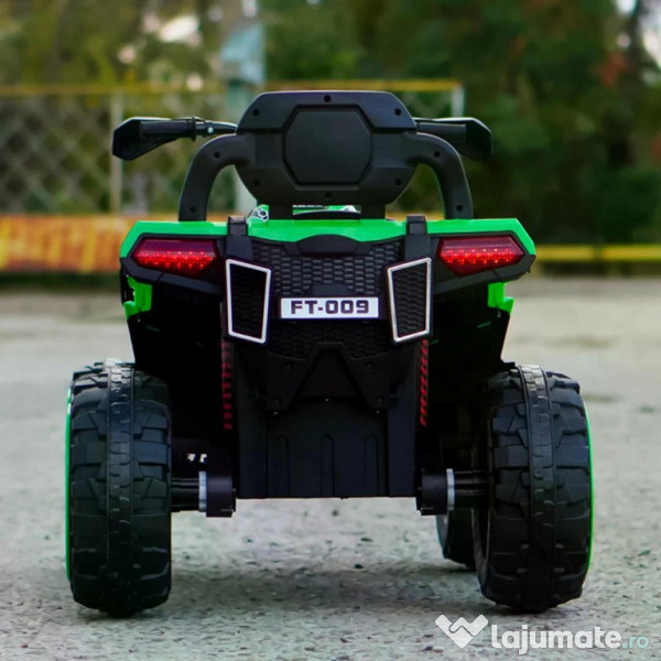 ATV electric pt. 2 copii 4x4 Kinderauto SuperOffroad V2, 4x45W Green