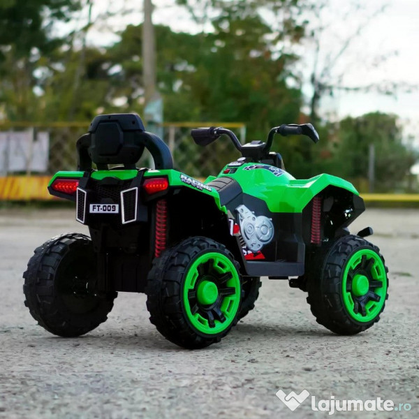 ATV electric pt. 2 copii 4x4 Kinderauto SuperOffroad V2, 4x45W Green