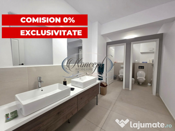 Birou premium in Marasti, etaj integral, acces 24/7 securiza 