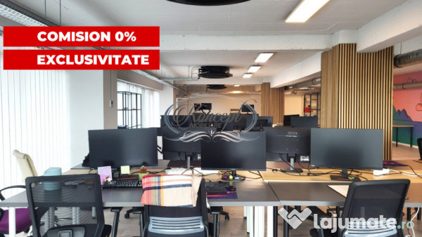 Birou premium in Marasti, etaj integral, acces 24/7 securiza 