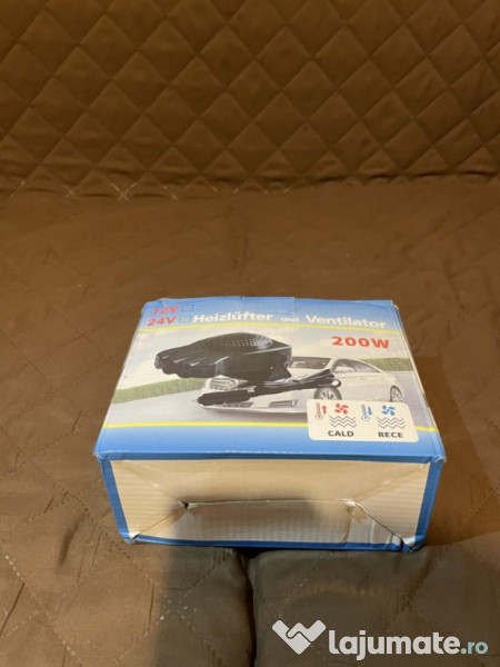 Ventilator aeroterma auto