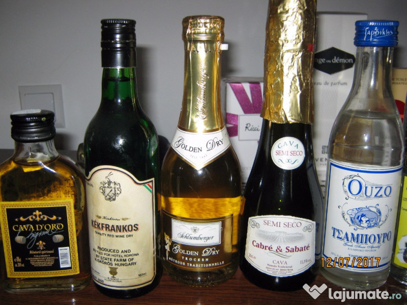 Sticlute colectie mostra,tequila,ouzo,vin,coniac,spumant,lichior,whisk 