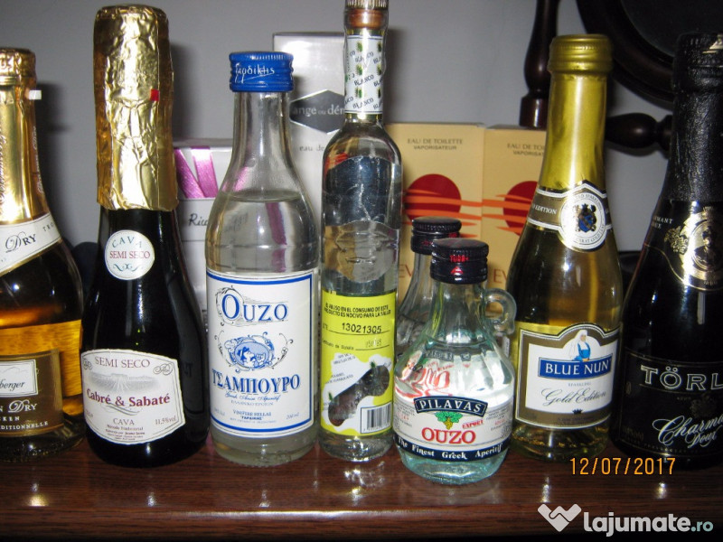 Sticlute colectie mostra,tequila,ouzo,vin,coniac,spumant,lichior,whisk 