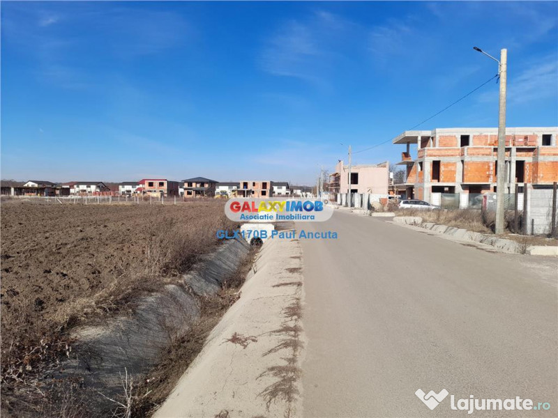 Teren Corbeanca str Cantonului 7400 mp lotizat in 14 loturi 