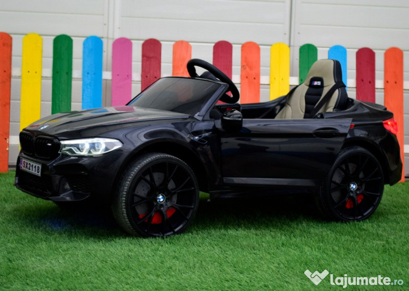 Masinuta electrica pentru copii Bmw M5 2x 45W, baterie detasabila 12V