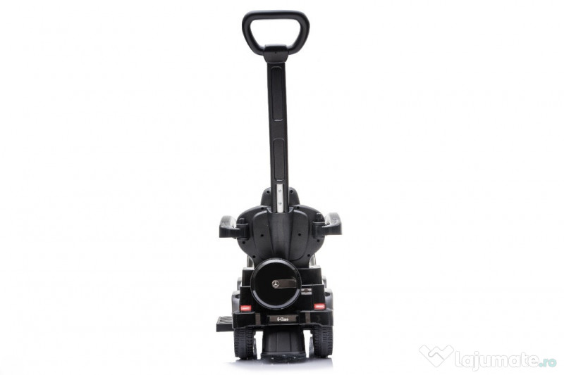 Masinuta premergator pt copii 2 in 1 Mercedes G350d cu parasolar Black 