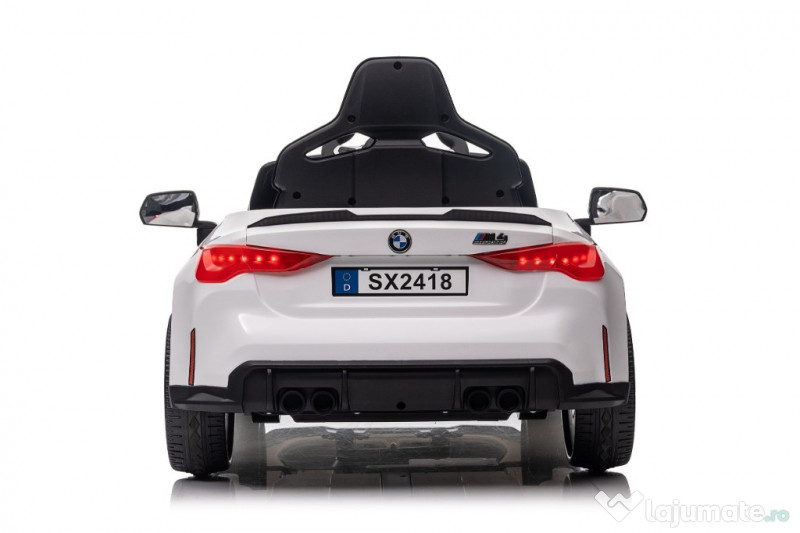 Masinuta electrica pentru copii, Bmw M4 90W 12V 7Ah PREMIUM white 
