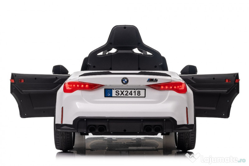 Masinuta electrica pentru copii, Bmw M4 90W 12V 7Ah PREMIUM white 