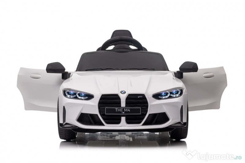 Masinuta electrica pentru copii, Bmw M4 90W 12V 7Ah PREMIUM white 