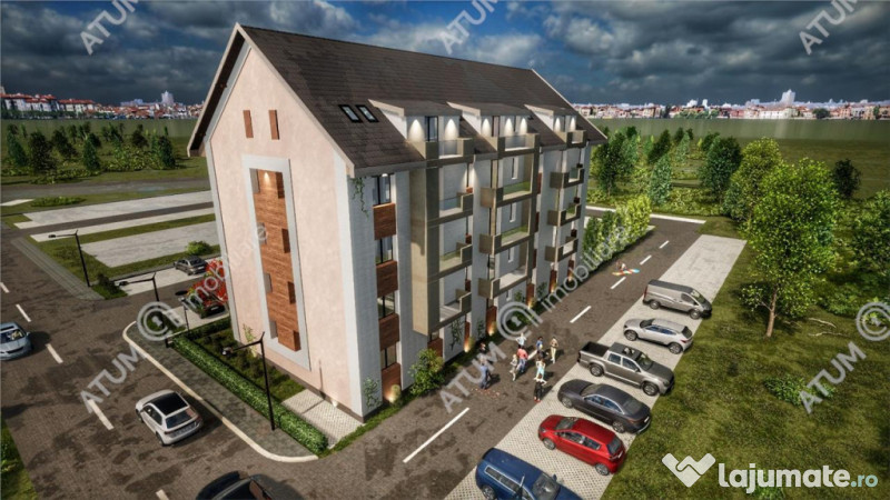 Garsoniera intabulata decomandata si loc parcare in Talmaciu 