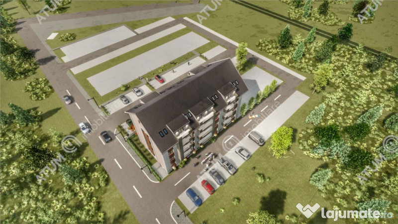 Garsoniera intabulata decomandata si loc parcare in Talmaciu 