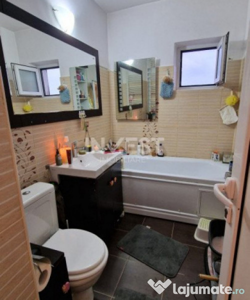 Apartament 2 camere, semidecomandat, etaj intermediar, 60 mp