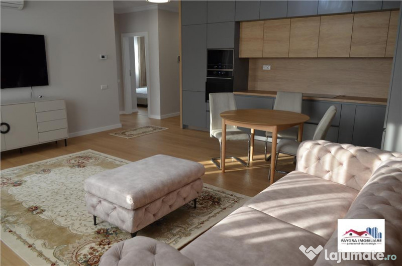 Ap. Lux Mobilat si Utilat cu Parcare Subterana de Inchiriat