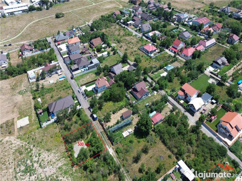 Teren in suprafata de 500mp, str Vlad Tepes pret 80 Euro / m 