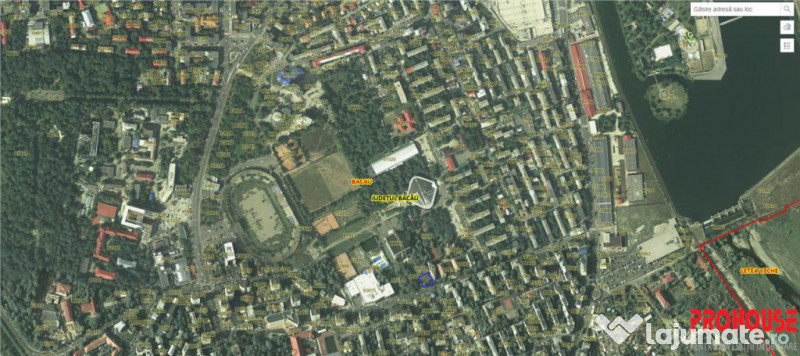 Teren de inchiriat - str. Stadionului - 753mp 