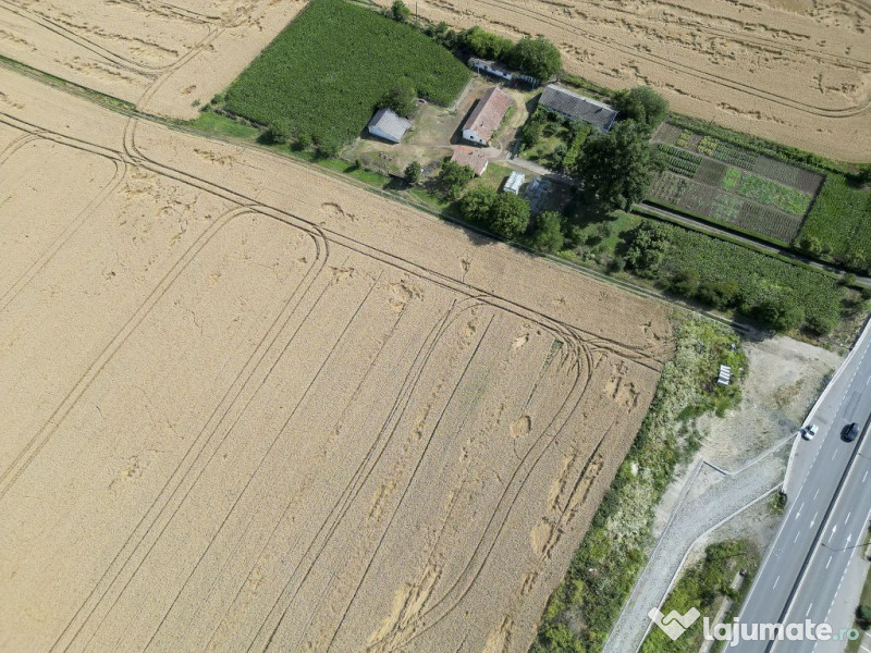 Teren 7653mp cu PUZ aprobat DN Arad Oradea