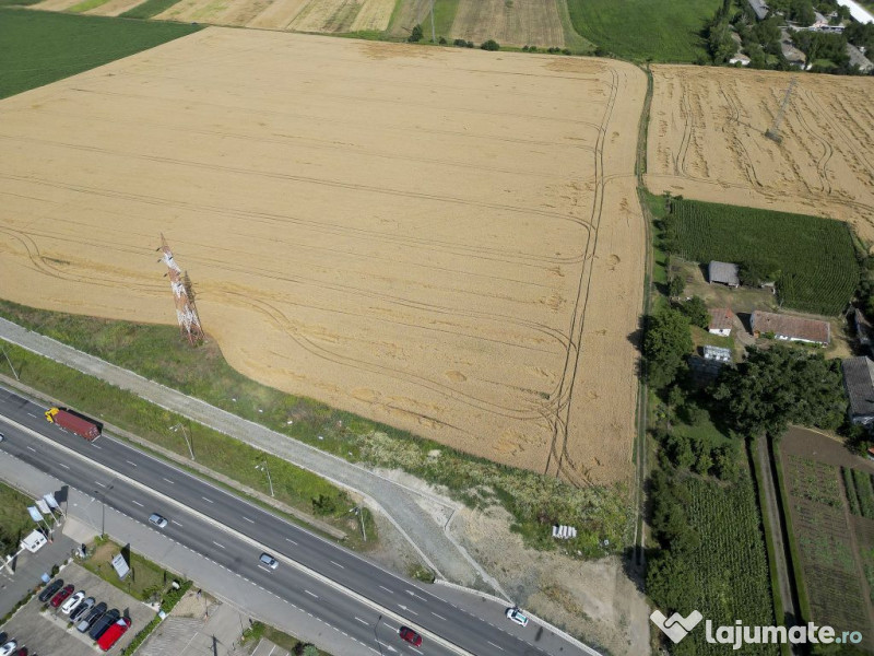 Teren 7653mp cu PUZ aprobat DN Arad Oradea