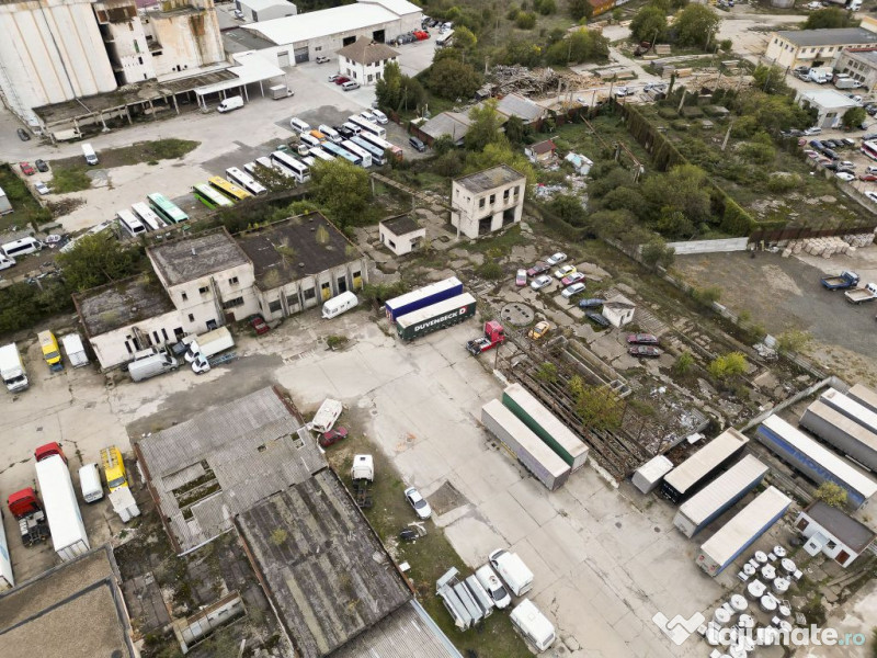 Teren industrial de 6,820mp Strada Poetului 