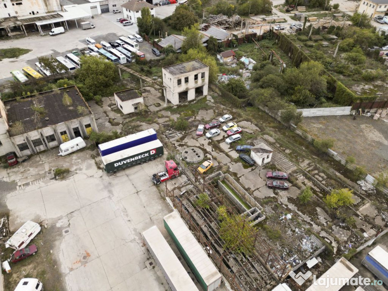 Teren industrial de 6,820mp Strada Poetului 