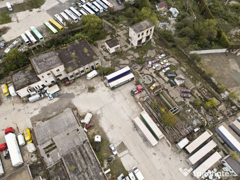 Teren industrial de 6,820mp Strada Poetului 