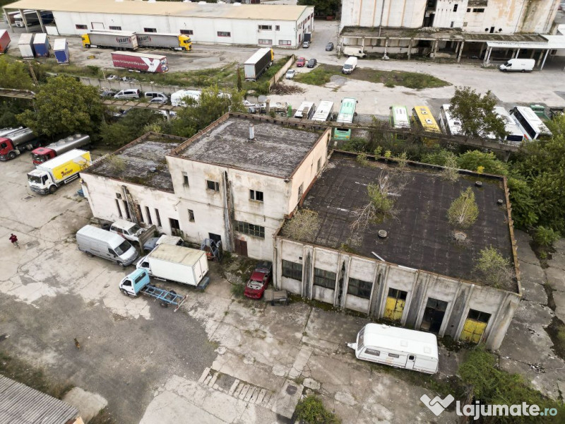 Teren industrial de 6,820mp Strada Poetului 