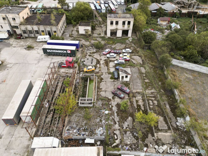 Teren industrial de 6,820mp Strada Poetului 