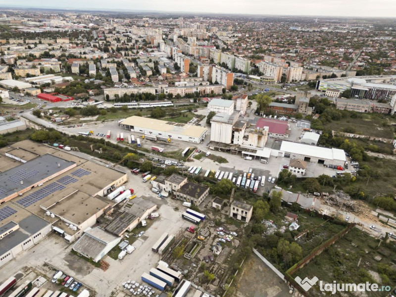 Teren industrial de 6,820mp Strada Poetului 