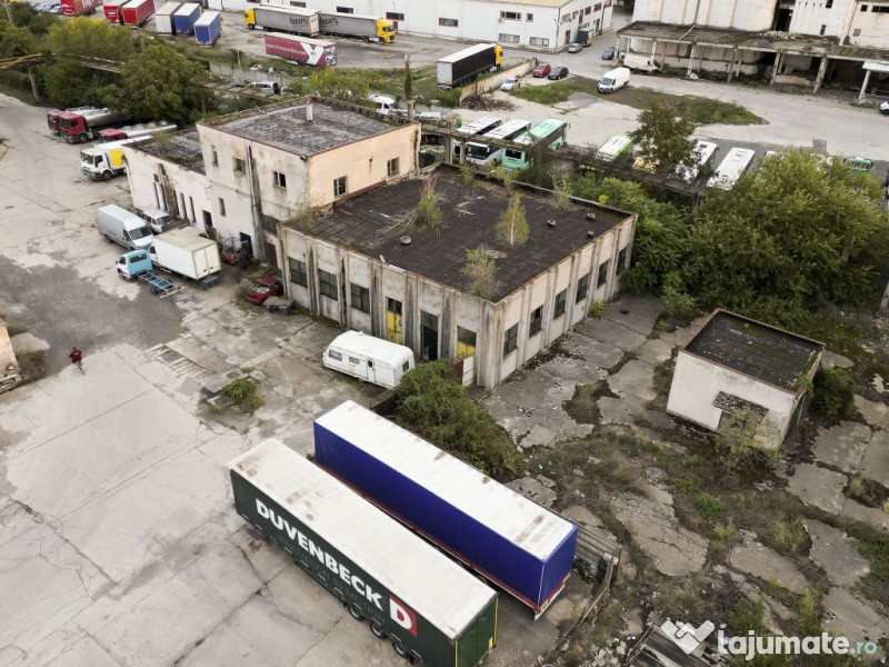Teren industrial de 6,820mp Strada Poetului 