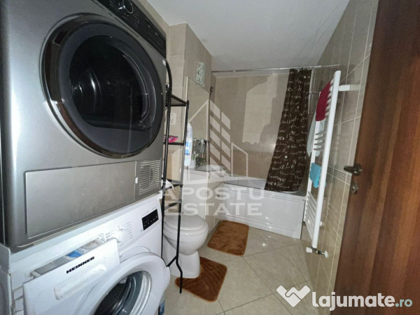 Apartament cu 3 camere, semidecomandat, bloc nou, etajul 1