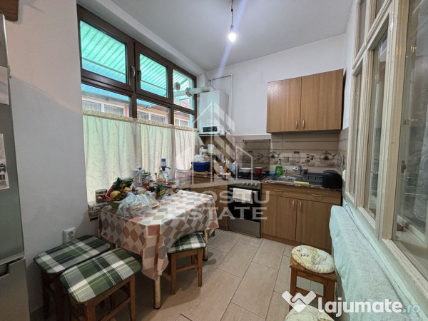 Apartament la curte comuna in zona Sagului, centrala termica