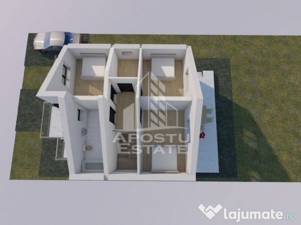 Casa individuala, 5 camere, 465mp teren, in Sanandrei