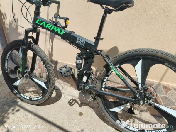 Bicicletă pliabila Carpat roți 26inch 