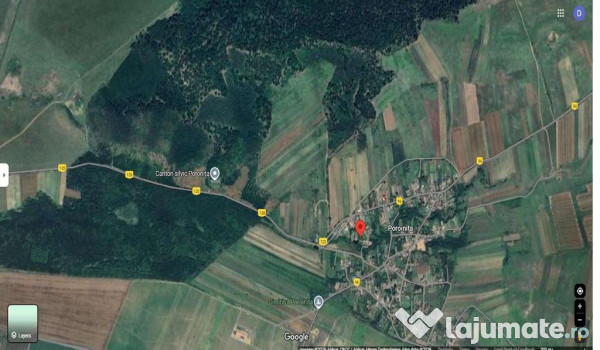 Cota de 1/2 din casa si teren- sat Poroinița, Comuna Rog... 