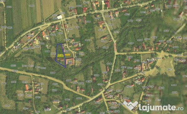 Cota de 1/2 din casa si teren- sat Poroinița, Comuna Rog... 