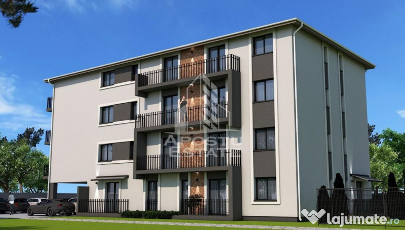 Apartament cu 2 camere, bucatarie inchisa, bloc nou, Cale... 