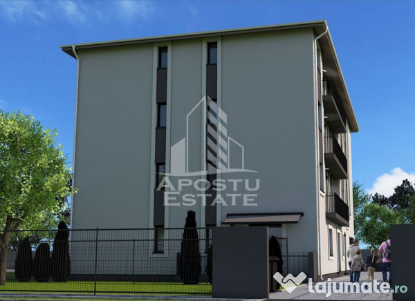 Apartament cu 2 camere, bucatarie inchisa, bloc nou, Cale... 