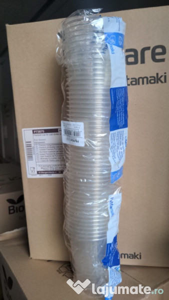 Pahare plastic de 300ml / 0,3 l pentru bauturi reci 