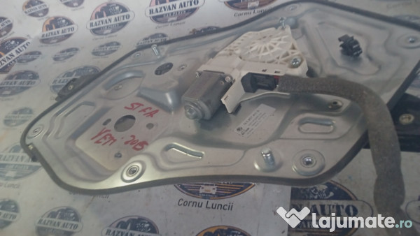 Macara geam stanga fata Skoda Yeti 2015