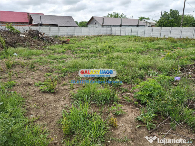 Buftea Samurcasi 400 mp utilitati strada asfaltata 50 euro/m