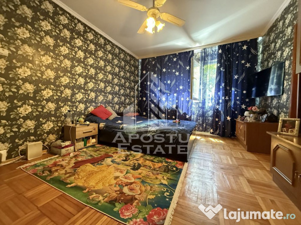 Apartament cu 2 camere, la parter cu balcon, zona Sagului 