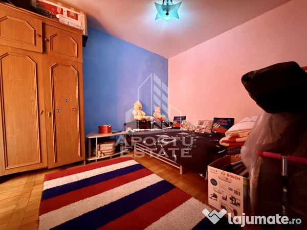 Apartament cu 2 camere, la parter cu balcon, zona Sagului 