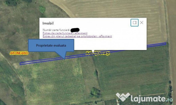 Teren Extravilan Aroneanu, ID: R2577828 