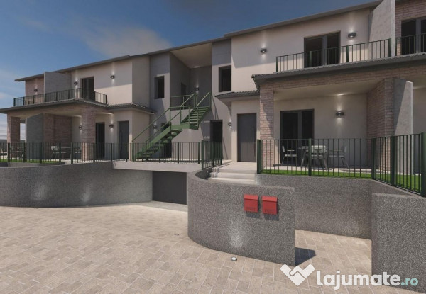 Apartament nou cu 3 camere și grădină in Subcetate 