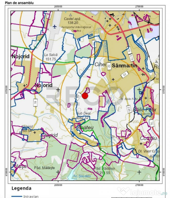 RECO. TEREN INTRAVILAN CIHEI 