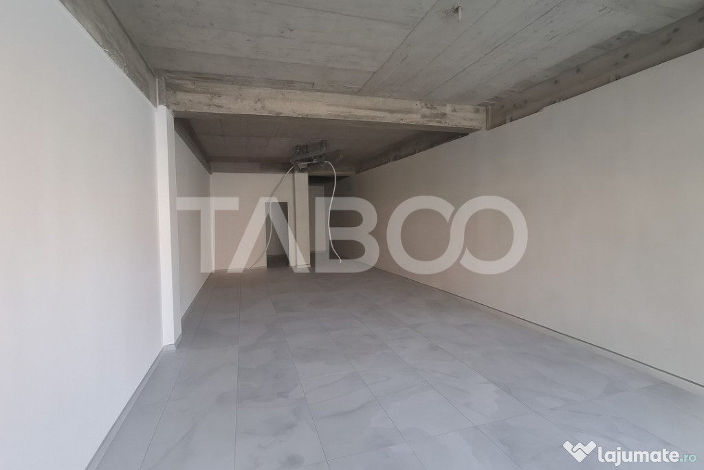 Spatiu comercial de inchiriat 65 mp vad excelent Selimbar Si