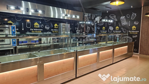 LINII Autoservire Vitrine CALDE si Vitrine RECI PREMIUM 