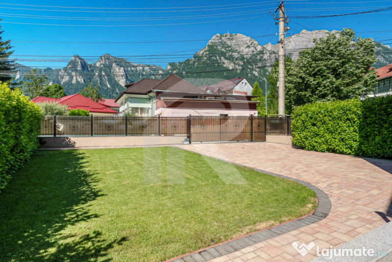 Vilă de vânzare în Bușteni – 8 dormitoare, vedere dire 