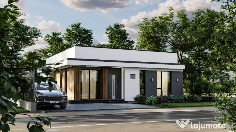 Casa individuala 4 camere - teren 419mp - Berceni 