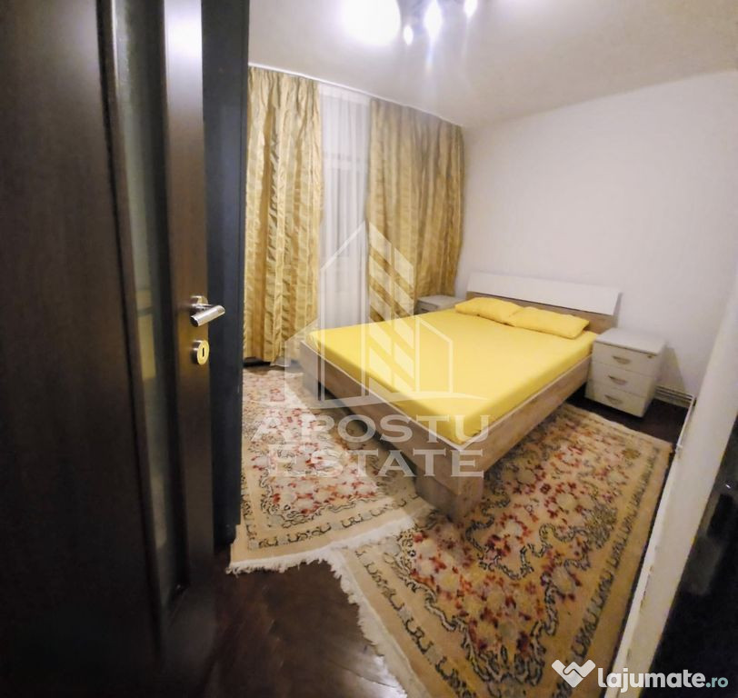 Apartament cu 2 camere, centrala proprie, zona Girocului